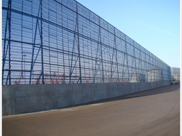三峰防风抑尘网应用安装